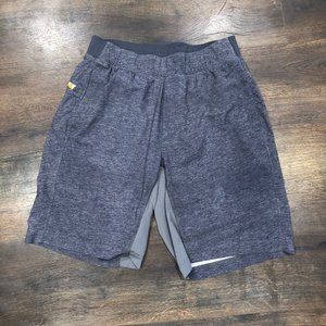 Lululemon Men's Gray Liner running shorts
